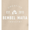 Bembel Mafia Kapuzensweatshirt mit Aufdruck "Holy Ebbler" - Grau