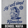 Bembel Mafia T-Shirt mit "Sag noch einmal Kännchen' " Aufdruck