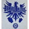 Bembel Mafia  Kapuzenswaetshirt mit Aufdruck"Chapter Frankfurt" - Grau