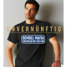 Bembel Mafia T-Shirt ""UNVERNÜNFTIG" in schwarz