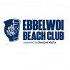 Bembel Mafia T-Shirt mit Aufdruck "Beach Club" - Weiß