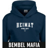 Bembel Mafia "HEIMAT" Hoody in Navy Blau