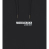 Mafia Hoodie "WASSEASCHLOCH" in schwarz