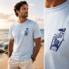 Bembel Mafia T-Shirt "BEACH CLUB 26" in Hellblau