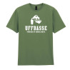 Bembel Mafia T-Shirt mit Aufdruck "Uffbasse" - Orange