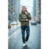 Bembel Mafia "UFFBASSE Hoodie" Military Green