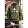 Bembel Mafia "UFFBASSE Hoodie" Military Green