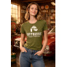 Bembel Mafia Girls T-Shirt mit "UFFBASSE" als Aufdruck