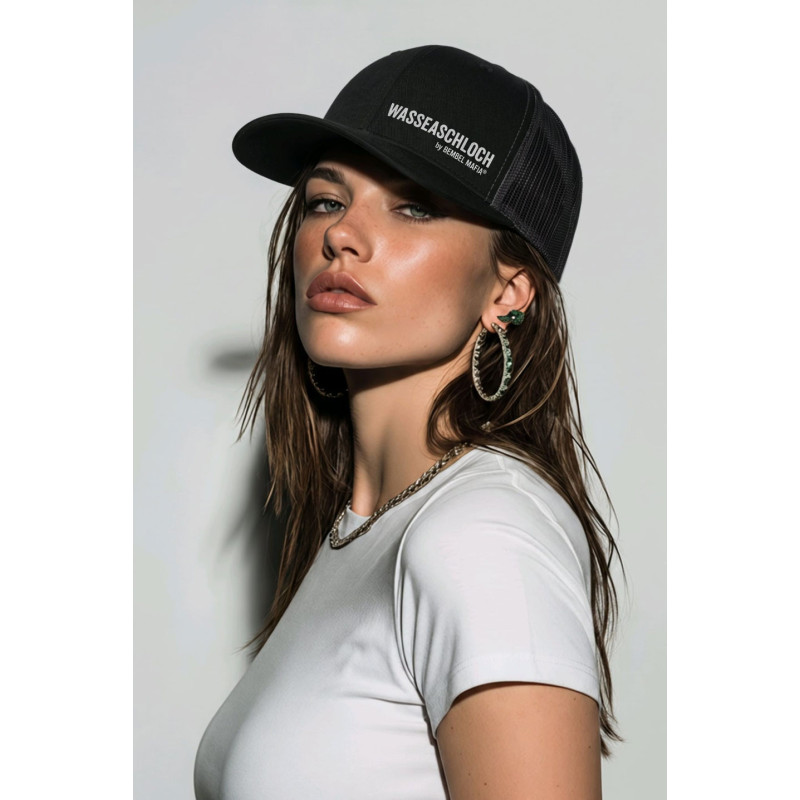 WASSEASCHLOCH TRUCKER CAP BLACK