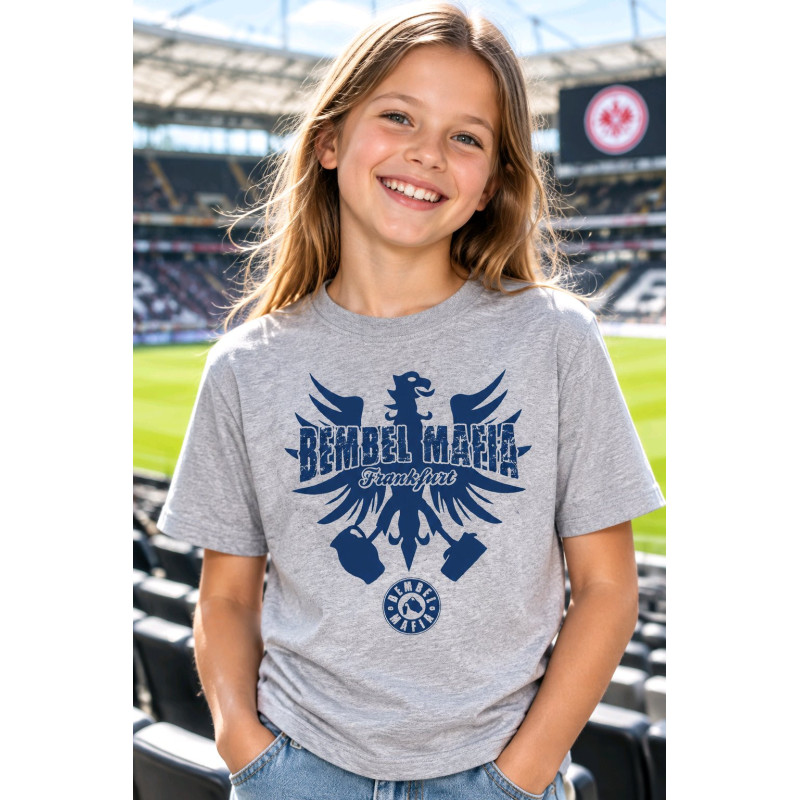 Bembel Mafia Kinder Kids T-Shirt mit "Chapter Frankfurt" Aufdruck