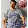 Bembel Mafia T-Shirt - Mit Aufdruck "Halbaff" Grau