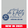 Bembel Mafia T-Shirt mit Haach de Katz de Schwanz ab Aufdruck International Kerbeshirt