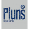 Bembel Mafia T-Shirt mit Aufdruck "Pluns" - Grau