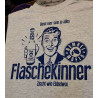 Bembel Mafia Kapuzenswaetshirt mit Aufdruck"Flaschekinner" - Grau