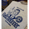 Bembel Mafia T-Shirt mit Aufdruck "Flaschekinner" - Grau