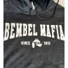 Bembel Mafia  Kapuzenswaetshirt mit 3D Aufdruck - Anthrazit