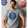 Bembel Mafia T-Shirt mit Aufdruck "Roundy" - Grau
