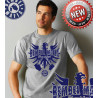Bembel Mafia T-Shirt mit Aufdruck "Chapter Frankfurt" - Grau