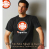History Apollo Clubwear LOGO-Shirt Technoskull in schwarz