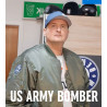 Bembel Mafia US Army Kragen Bomber Jacke Alpha Qualität