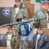 Bembel Mafia US Army Kragen Bomber Jacke Alpha Qualität