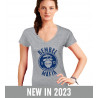 Bembel Mafia Girly Ladies Frauen T-Shirt mit "Ebbler Monkey" Aufdruck