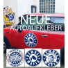 2 x BEMBEL MAFIA Auto-Aufkleber 45cm